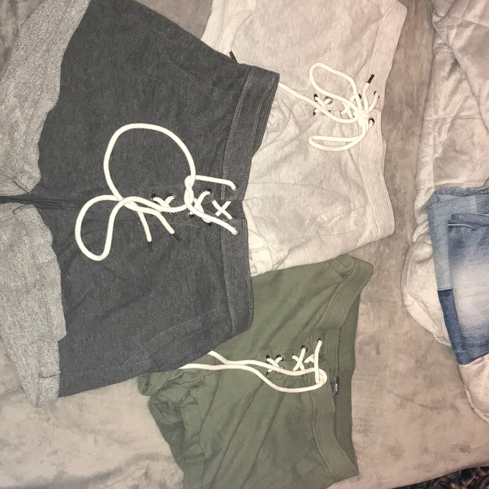 Aerie sweat shorts ***bundle of 3***